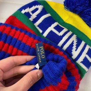 Ralph Lauren Hi Tech Alpine Pom-Pom Hat